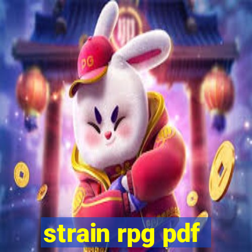 strain rpg pdf